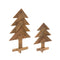 27-39" Wooden Slat Trees