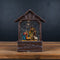 8.25" Holy Family Snow Globe Lantern