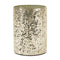 6.75" Gold Mosaic Candle Holder