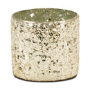 3.5" Gold Mosaic Candle Holder