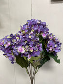18" Hydrangea Faux Bush