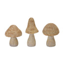 6"-8.25"H Mushroom Resin Figurine