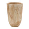 10" Designer Wood Vase