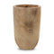 12" Designer Wood Vase