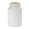 8.25" White Stoneware Vase