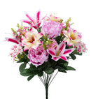 Pink Peony/Lily Grave Bush