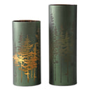 Green Forest Glass Luminary