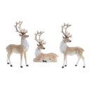 10-13.5" Natural Deer Figurines