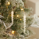 Melt Glass Icicle Ornament