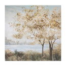 24" Textured Tree Landscape Print
