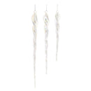 Twist Glass Icicle Ornament