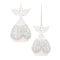 4-5" Teardrop Angel Glass Ornament