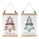 16" Christmas Banner Wall Art