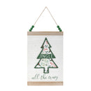 16" Christmas Banner Wall Art