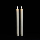 11" Fia Wick LED Timer Taper Candle Set of 2