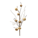 23.5" Gold Sleigh Bell Spray