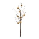 23.5" Gold Sleigh Bell Spray