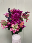 23" 28 Stem Dahlia Mix Bush