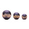 4.5-7.75" Navy Blue Tree LED Globe