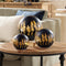 4.5-7.75" Navy Blue Tree LED Globe