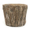 6" Tree Trunk Cement Pot