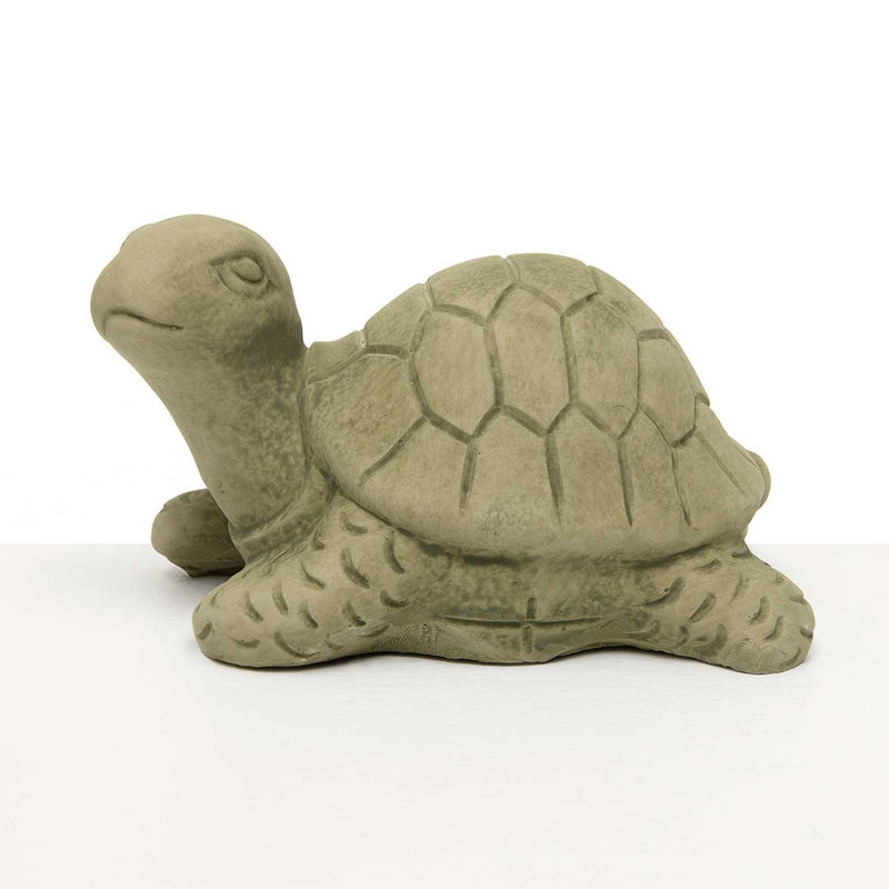 6.5" Verde Concrete Turtle Figurine