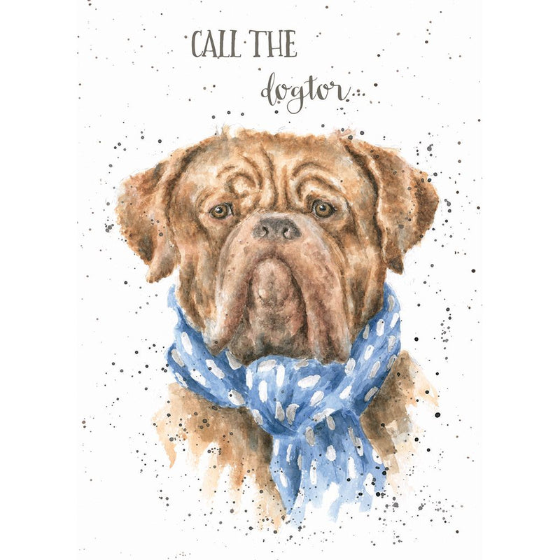 'Call The Dogtor' Dog Get Well Card