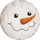 "Snowman" Holiday Round Car Coaster