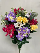 26” 24 Stem Hydrangea Mix Bush