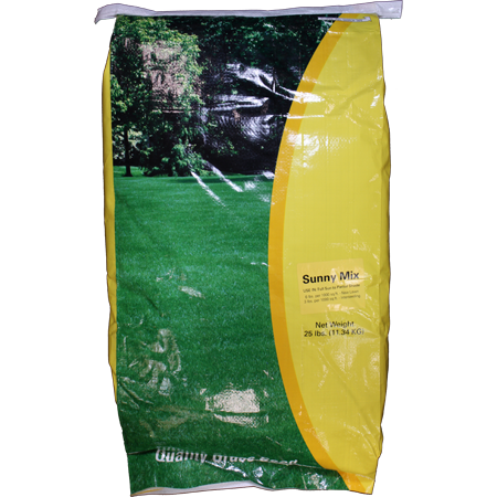 10 Lbs Sunny Blend Grass Seed Mix – Falcon Fescue, Perennial Rye, Kentucky Bluegrass (Temperate Climate)