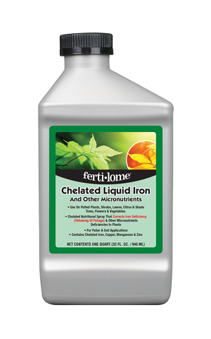 Ferti•lome Chelated Liquid Iron and Other Micro Nutrients