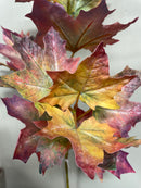 30" Autumn Maple Leaf Spray