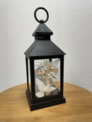 11" 'Dove Cross' Sympathy Lantern