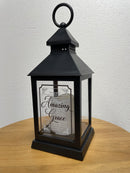 11" 'Amazing Grace' Sympathy Lantern