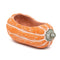 9" Oval Pumpkin Cement Pot