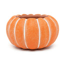 6" Round Pumpkin Cement Pot