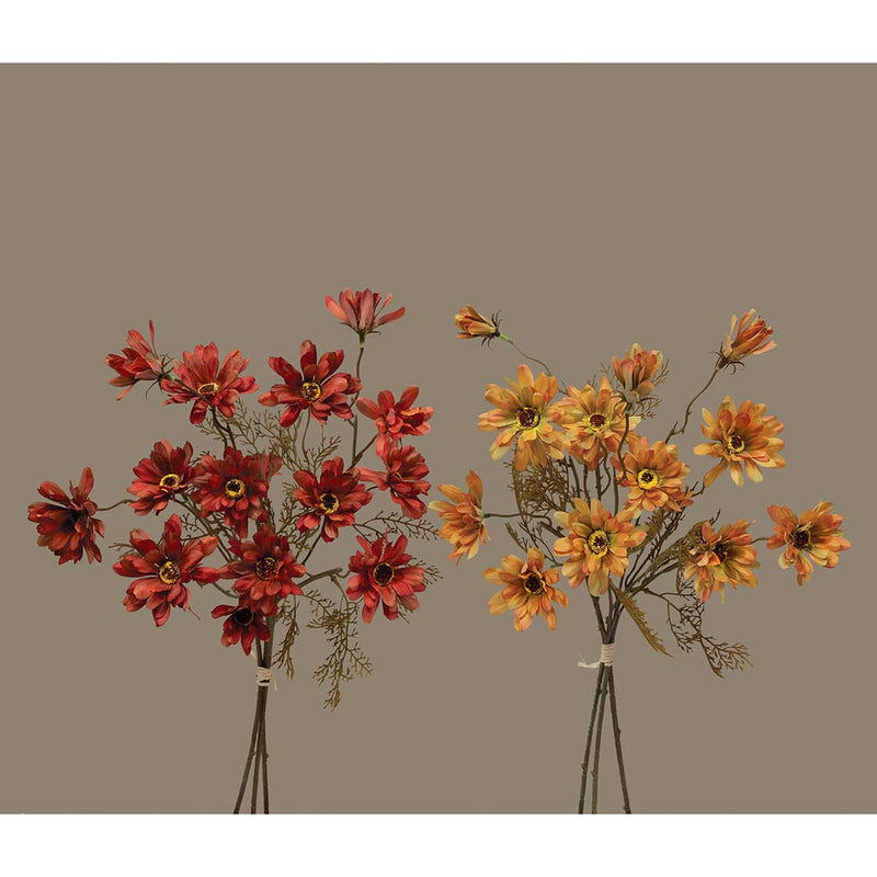 21" Autumn Daisy 3 Stem Bundle