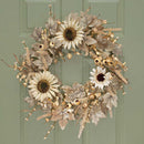 24" Autumn Sunflower Chic Wreath