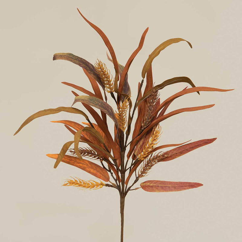 20" Autumn Eucalyptus and Wheat Pick
