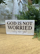 Goodness of God Block Wooden Sign