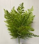 20” Leather Fern Bush