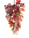 27" Fall Leaf Mix Teardrop Swag