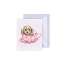 'Teacup Pup' Puppy Gift Enclosure Card