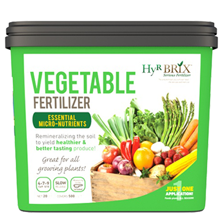 Hyr Brix® Vegetable Fertilizer 4-7-9