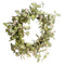 24" White Berry Glitter Wreath