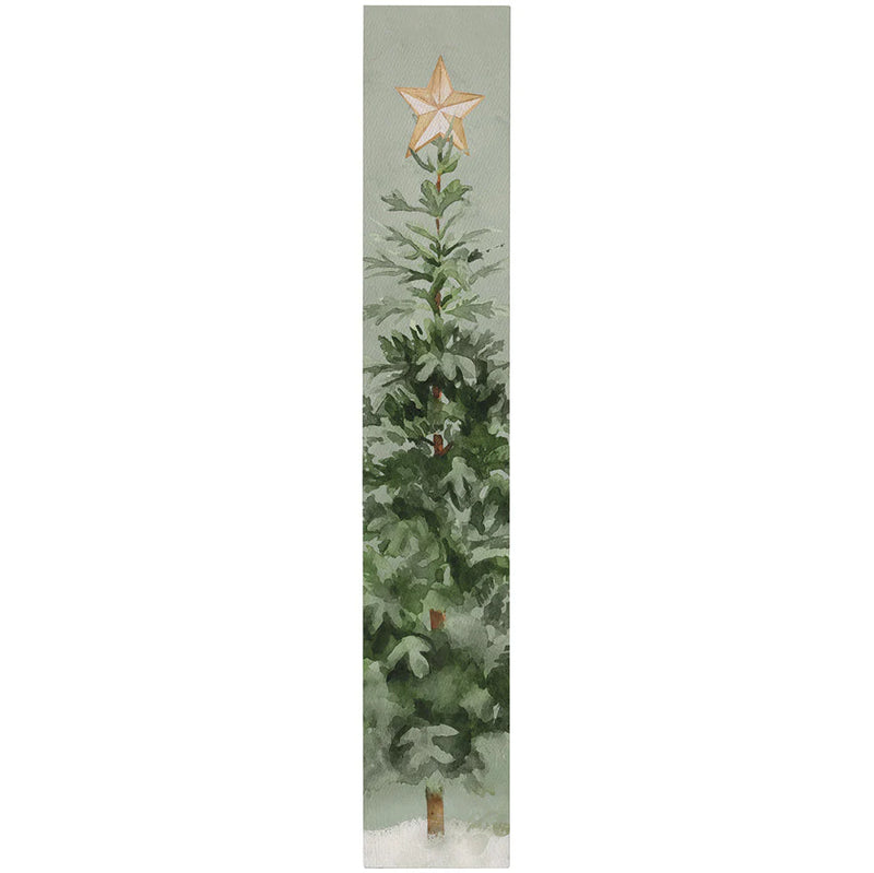 Evergreen Tree Star Porch Board