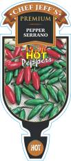 Pepper (Hot) - Chef Jeff 'Serrano' Hot Pepper