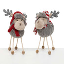 8.5" Whimsical Standing Moose Figurine
