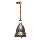 5.5" Pewter Colonial Church Bell with Rope Hanger