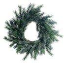 14" Blue Spruce Candle Ring Wreath